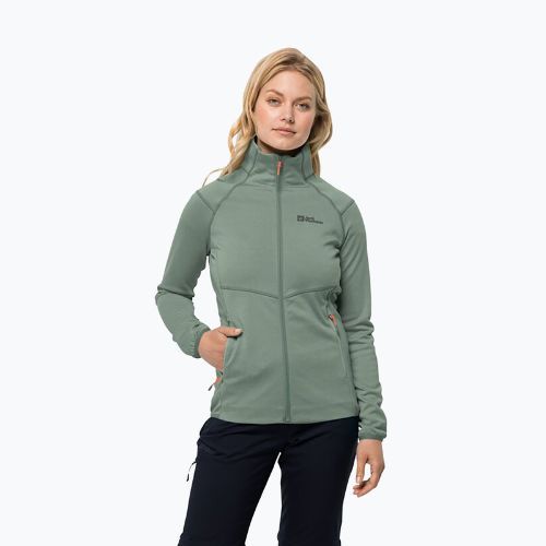 Jack Wolfskin дамско яке за трекинг Fortberg FZ green 1711101