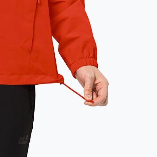 Мъжко непромокаемо яке Stormy Point 2L на Jack Wolfskin, червено 1111142