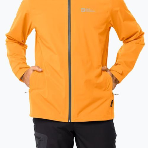 Мъжко дъждобранно яке Highest Peak orange pop на Jack Wolfskin