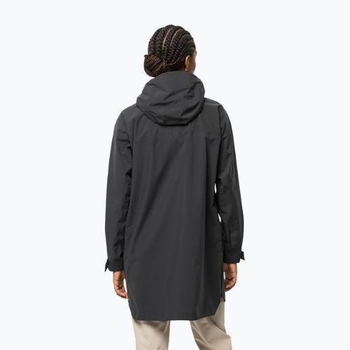 Jack Wolfskin дамско дъждобранно яке Goldgewann Parka black 1115731_6350_002