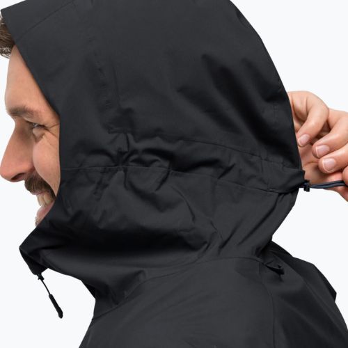 Мъжко дъждобранно яке Jack Wolfskin Elsberg 2.5L черно 1115881_6000_003