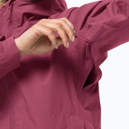 Jack Wolfskin дамско дъждобранно яке Elsberg 2.5L червено 1115951_2198_005