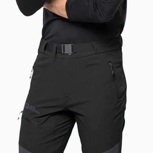 Jack Wolfskin мъжки софтшел панталони Ziegspitz black 1507841