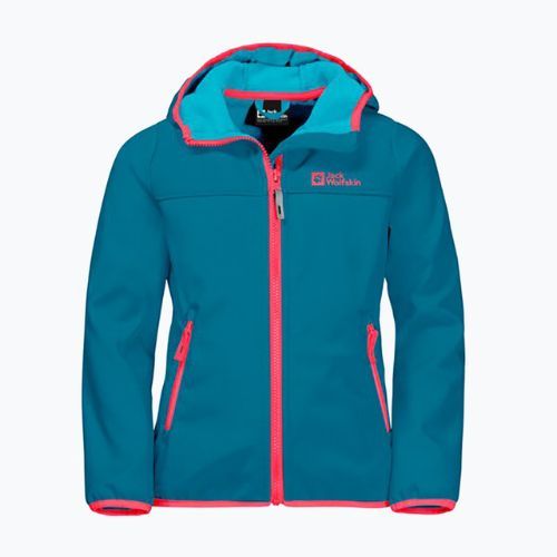 Jack Wolfskin Fourwinds Jacket Детско софтшел яке синьо 1608011