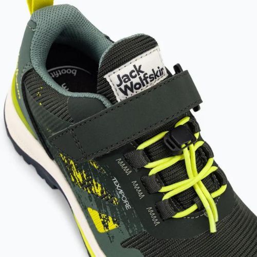 Jack Wolfskin Vili Hiker Texapore Low детски туристически обувки зелени 4056831_4136_350