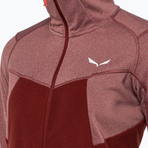 Salewa Puez Hybrid PL FZ Hoody дамски поларен суитшърт червен 00-0000027389