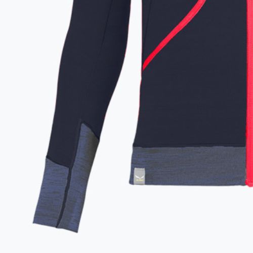 Salewa Puez Hybrid PL FZ Hoody детски поларен суитшърт тъмносин 00-0000027769