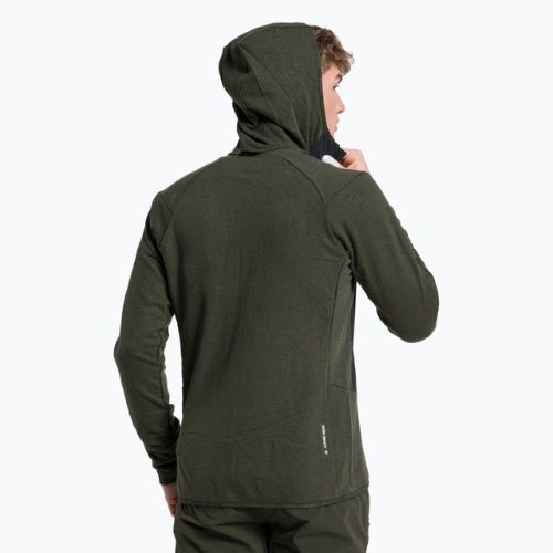 Salewa мъжки суитшърт за трекинг Lavaredo Hemp Hooded green 00-0000028237