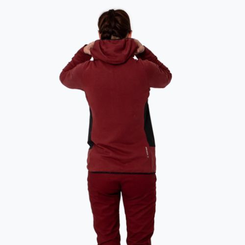 Salewa дамски суитчър за трекинг Lavaredo Hemp Hooded red 00-0000028238