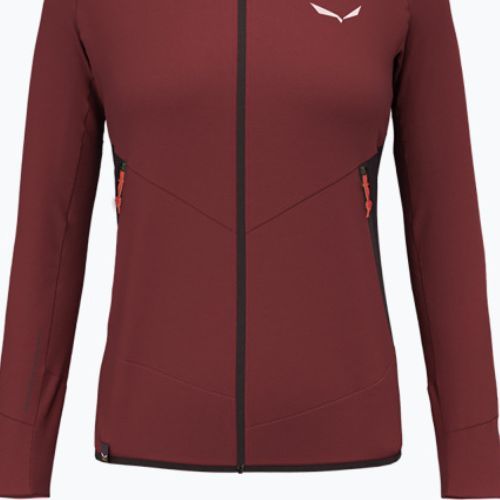 Salewa дамски суитчър за трекинг Lavaredo Hemp Hooded red 00-0000028238