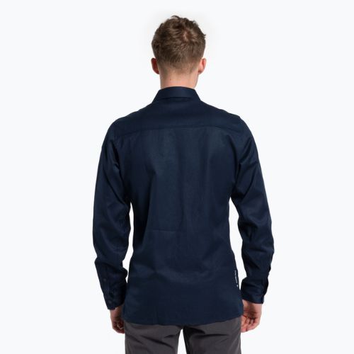 Мъжка риза Salewa Fanes Hemp trekking shirt navy blue 00-0000028298
