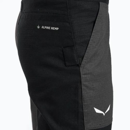 Salewa Lavaredo Hemp Ripstop мъжки къси панталони за катерене черни 00-0000028552