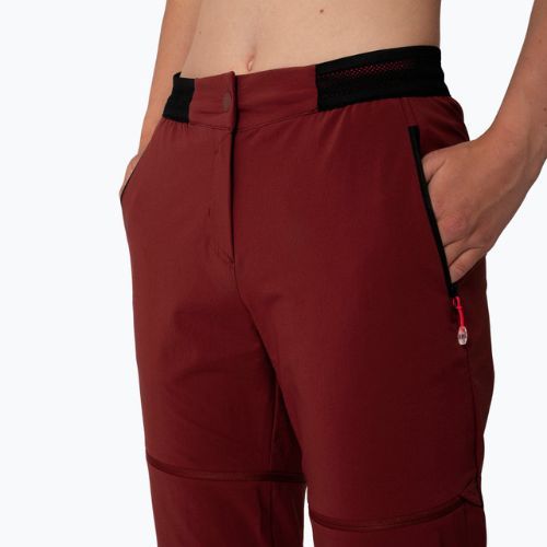 Дамски панталони за трекинг Salewa Pedroc 2 DST 2/1 maroon 00-0000028588