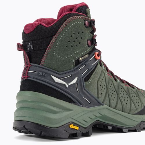 Дамски ботуши за трекинг Salewa Alp Trainer 2 Mid GTX green 00-0000061383