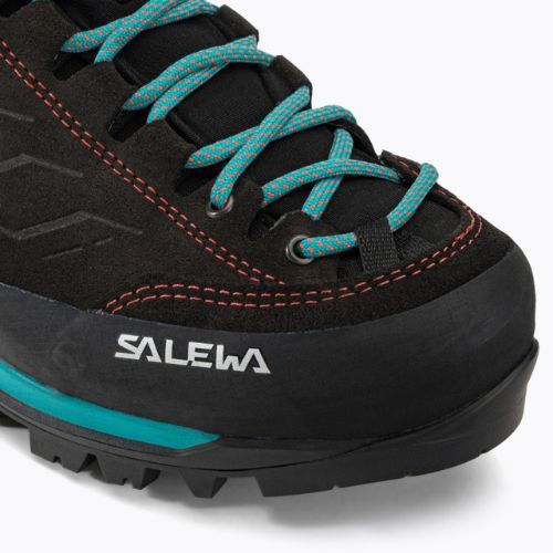 Дамски ботуши за трекинг Salewa MTN Trainer Mid GTX magnet/viridian green