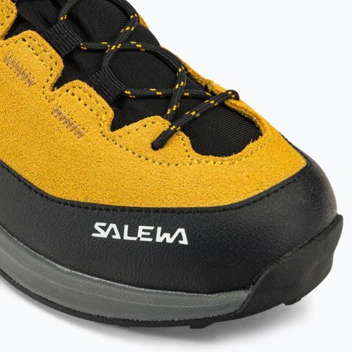 Salewa MTN Trainer 2 Mid PTX gold/gold детски ботуши за трекинг