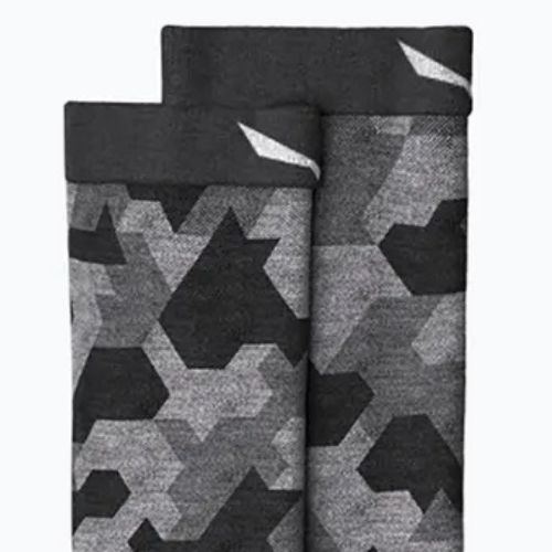 Мъжки чорапи за трекинг Salewa Pedroc Camo AM Crew black-grey 00-0000069039