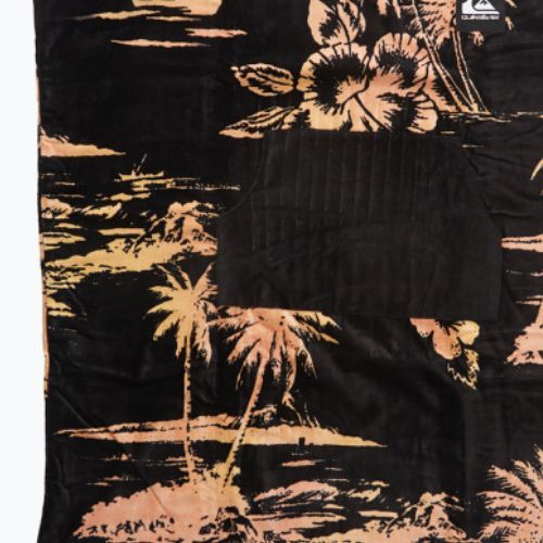 Мъжки пончота Quiksilver Hoody Towel black/jet black