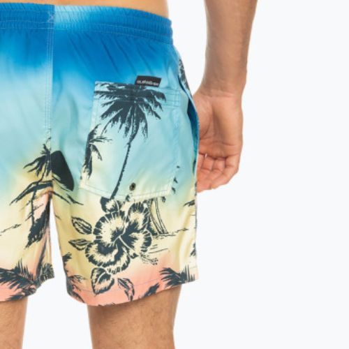 Мъжки къси панталони за плуване Everyday Paradise Volley 15" Quiksilver, синьо EQYJV03999-YFB6