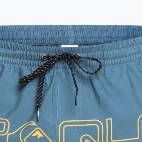 Мъжки къси панталони за плуване Quiksilver Everyday Wordblock Volley 17", сини EQYJV04005-BYG6