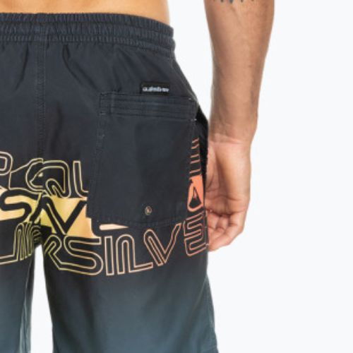 Quiksilver Мъжки къси панталони за плуване Everyday Wordblock Volley 17" Graphite EQYJV04005-KVJ6