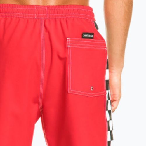 Мъжки къси панталони за плуване Quiksilver Original Arch Volley 17" червени EQYJV03995-RQC0