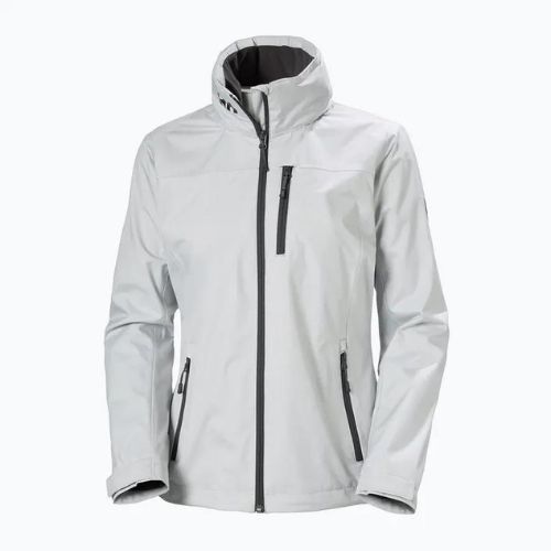 Helly Hansen Women's Crew Hooded Midlayer Jacket Grey 33891_853