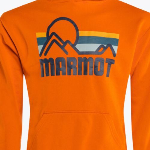 Мъжки потник Marmot Coastal Hoody trekking sweatshirt orange M14258215