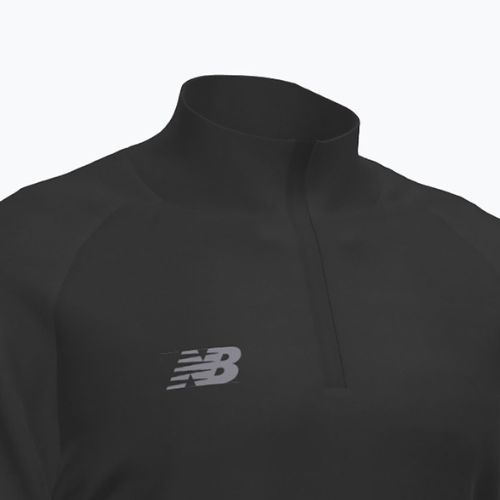 Детски футболен суитшърт New Balance Training 1/4 Zip Плетено черно NBEJT9035