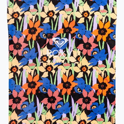 Женски пончота ROXY Stay Magical Printed 2021 anthracite flower jammin