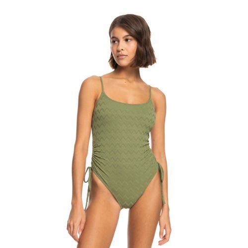 Дамски бански от една част ROXY Current Coolness loden green