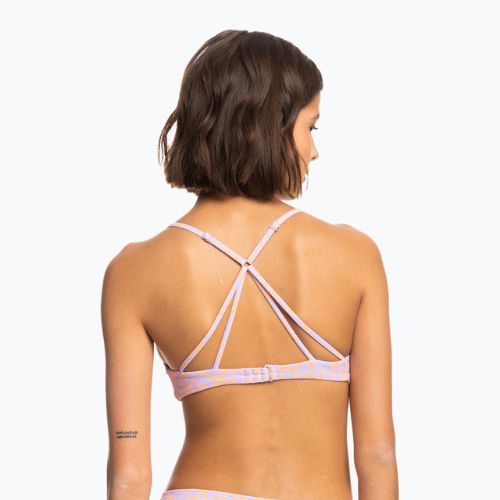 ROXY Hawaiian Heat Athletic Triangle mock orange hawaiianheat горнище на бански костюм