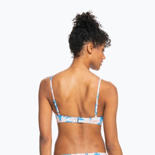 Горна част на бански костюм ROXY Love The Surf Knot 2021 azure blue palm island