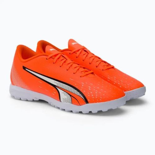 Мъжки футболни обувки PUMA Ultra Play TT ultra orange/puma white/blue glimmer