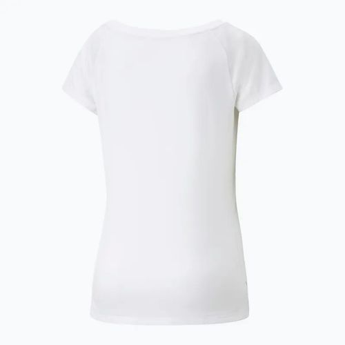 Дамска тренировъчна тениска PUMA Train Favorite Jersey Cat white 522420 02