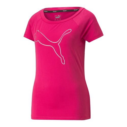 Дамска тренировъчна тениска PUMA Train Favorite Jersey Cat pink 522420 64
