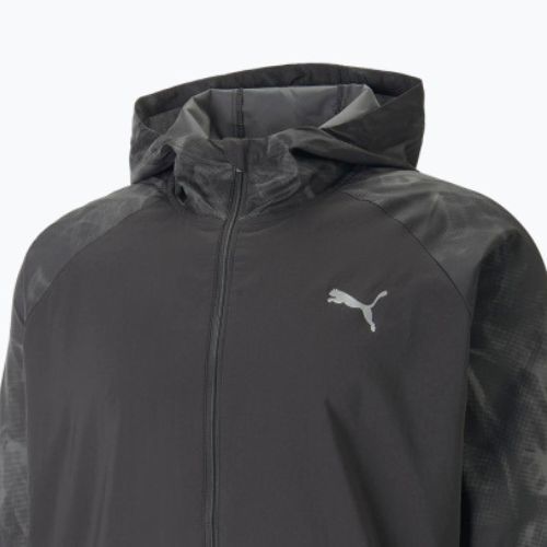Мъжко яке за бягане PUMA Run Favorite Aop Woven black 523389 01