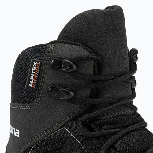 Мъжки ботуши за преходи Alpina Tracker Mid black/grey