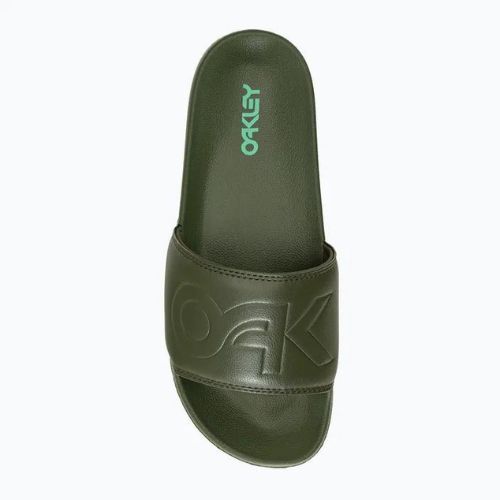 Мъжки джапанки Oakley College Flip Flop green/black FOF10042486L