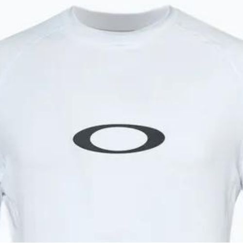 Oakley Ellipse Rashguard мъжка тениска за плуване бяла FOA403767100