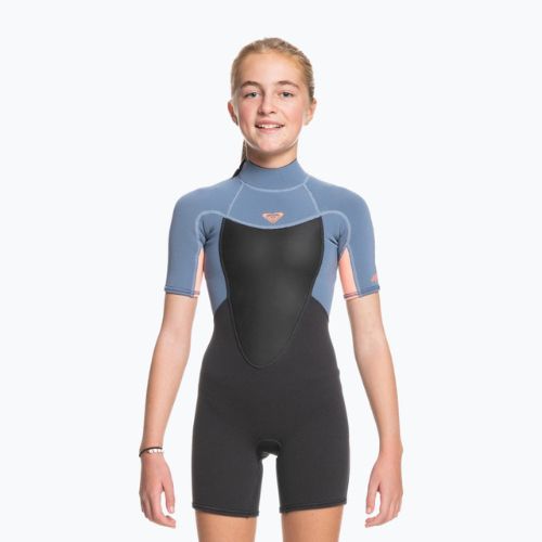 Детски скафандър ROXY 2/2 Prologue Girl BZ SS SP FL cloud black/powdergrey/sunglow