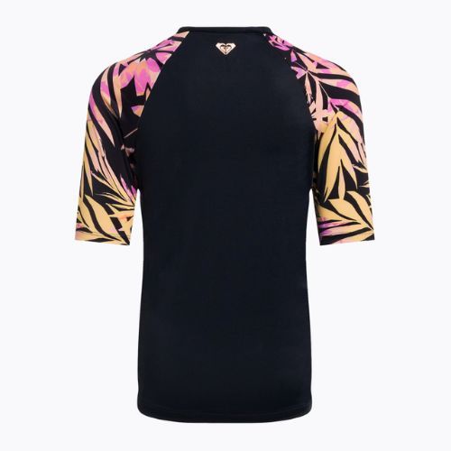 Детска тениска за плуване ROXY Active Joy Lycra 2021 anthracite zebra jungle girl