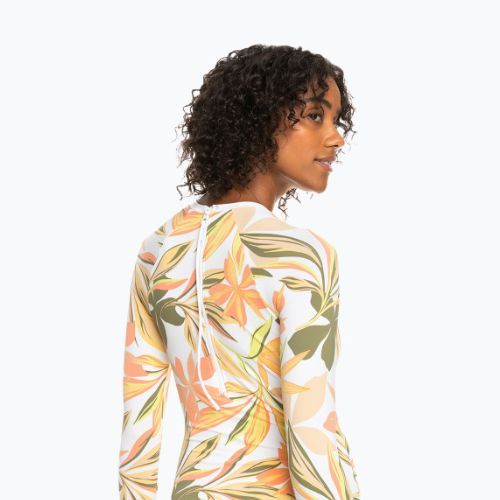 Дамски бански костюм от една част ROXY Print Mix Solid 2021 bright white subtly salty flat