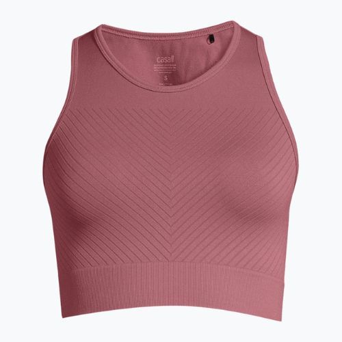 Casall Essential Block Seamless Sport дамски топ за тренировка, розов 22114