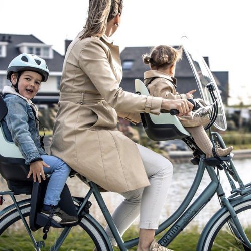 Седалка за велосипед bobike Go Mini macaron grey