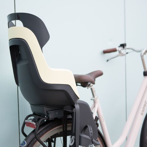 Задна седалка за багажник за велосипед bobike Go beige-grey 8012300001