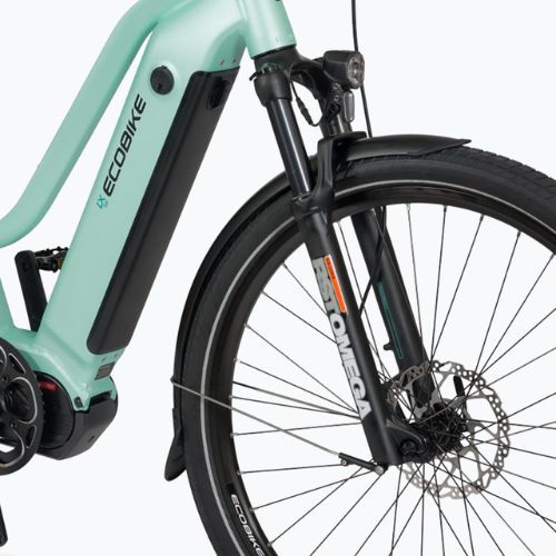 Дамски електрически велосипед EcoBike LX 500/X500 48V 17.5Ah 840Wh LG mint