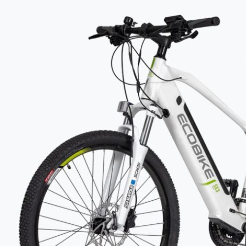EcoBike SX3 36V 17.5Ah 630Wh LG бял електрически велосипед