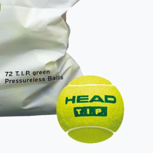 HEAD Tip Green 72 детски топки за тенис зелени 578280