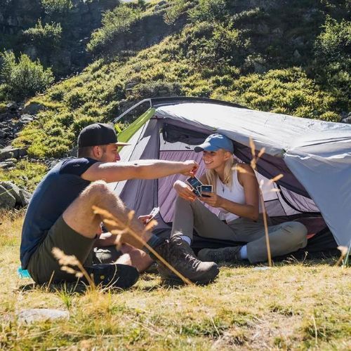 Coleman Cobra 3-местна палатка за трекинг сива 2176908